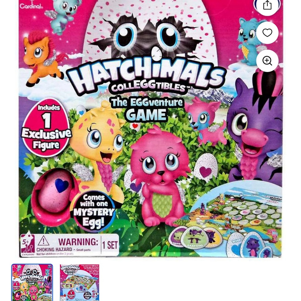 Cardinal Games Hatchimals CollEGGtibles The EGGventure Game $37
